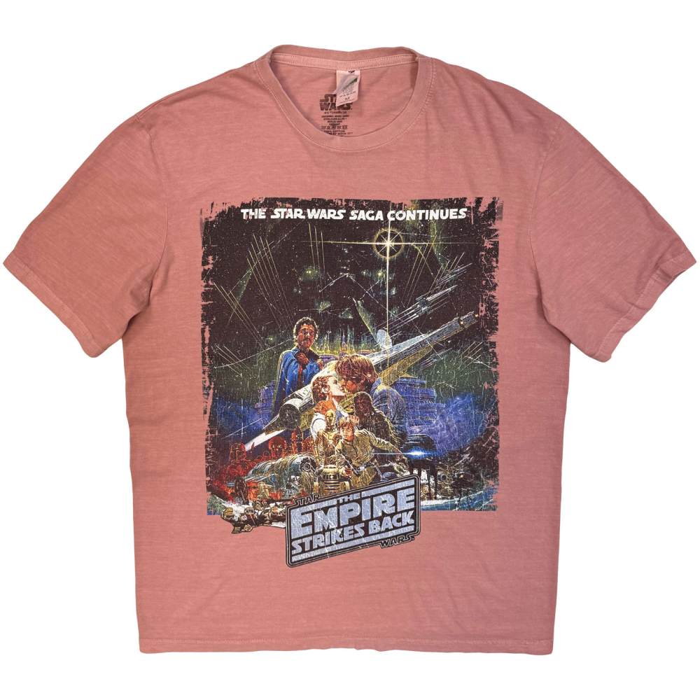 Disney Star Wars - TESB Kiss Heren Tshirt - Rood